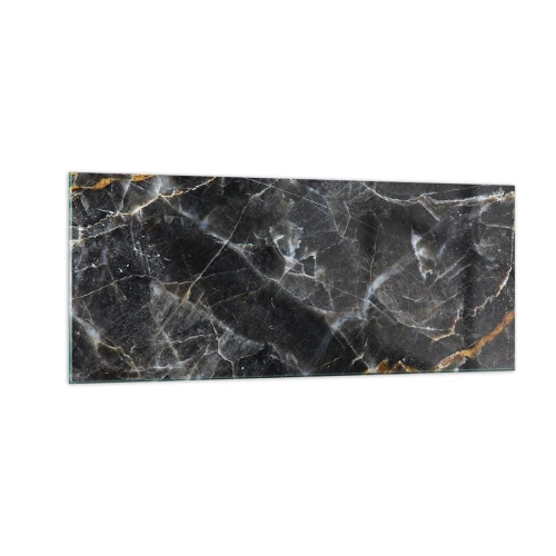 Billede på glas - En stens indre liv - 100x40 cm