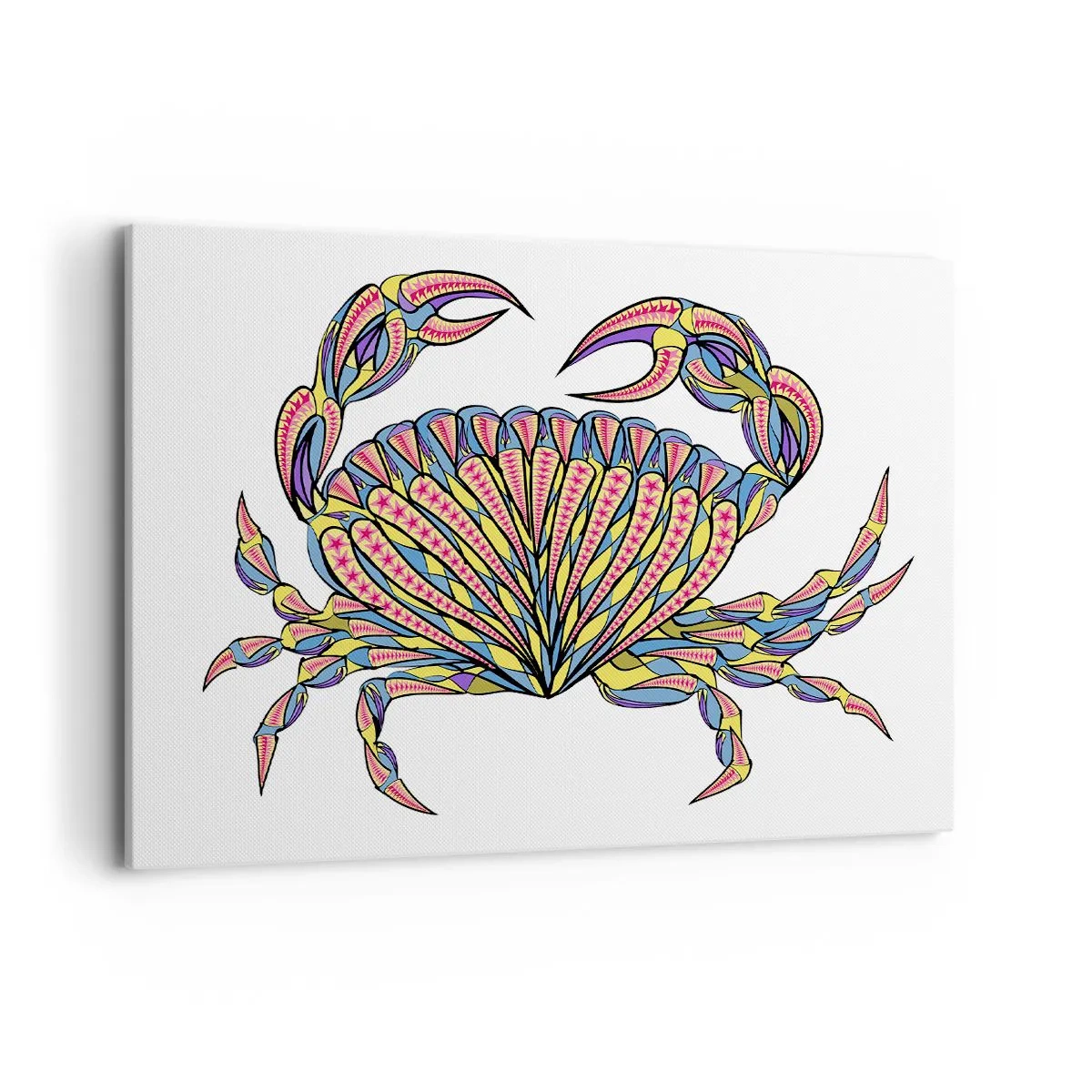 Lærredstryk - Billede på lærred - Havsmykker - 100x70 cm