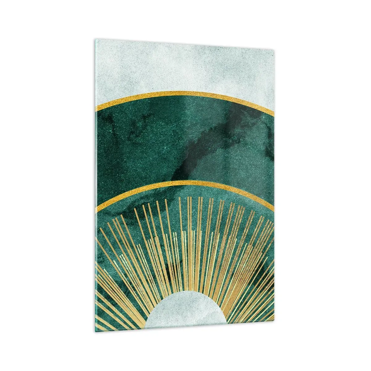 Billede på glas - Et anderledes solsystem - 70x100 cm