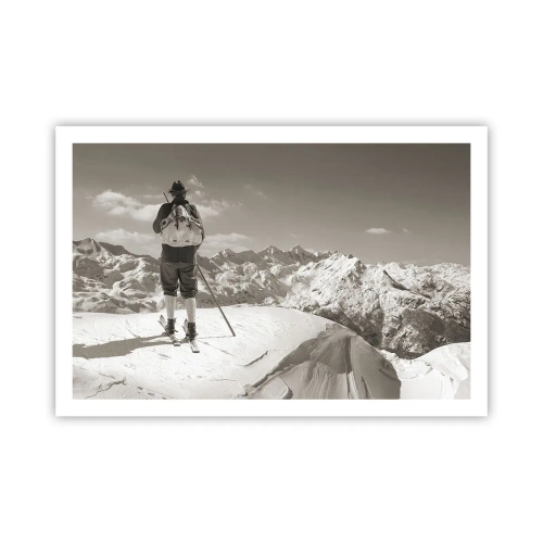 Plakat - Og bjergene er de samme - 91x61 cm