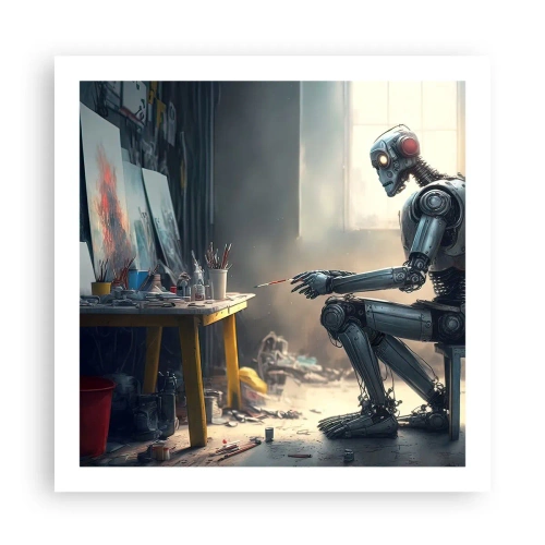 Plakat - Den skabende handling - 60x60 cm