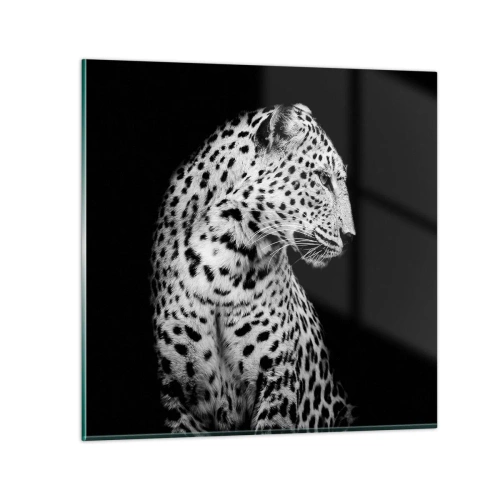 Billede på glas - Den rigtige profil er perfekt! - 30x30 cm