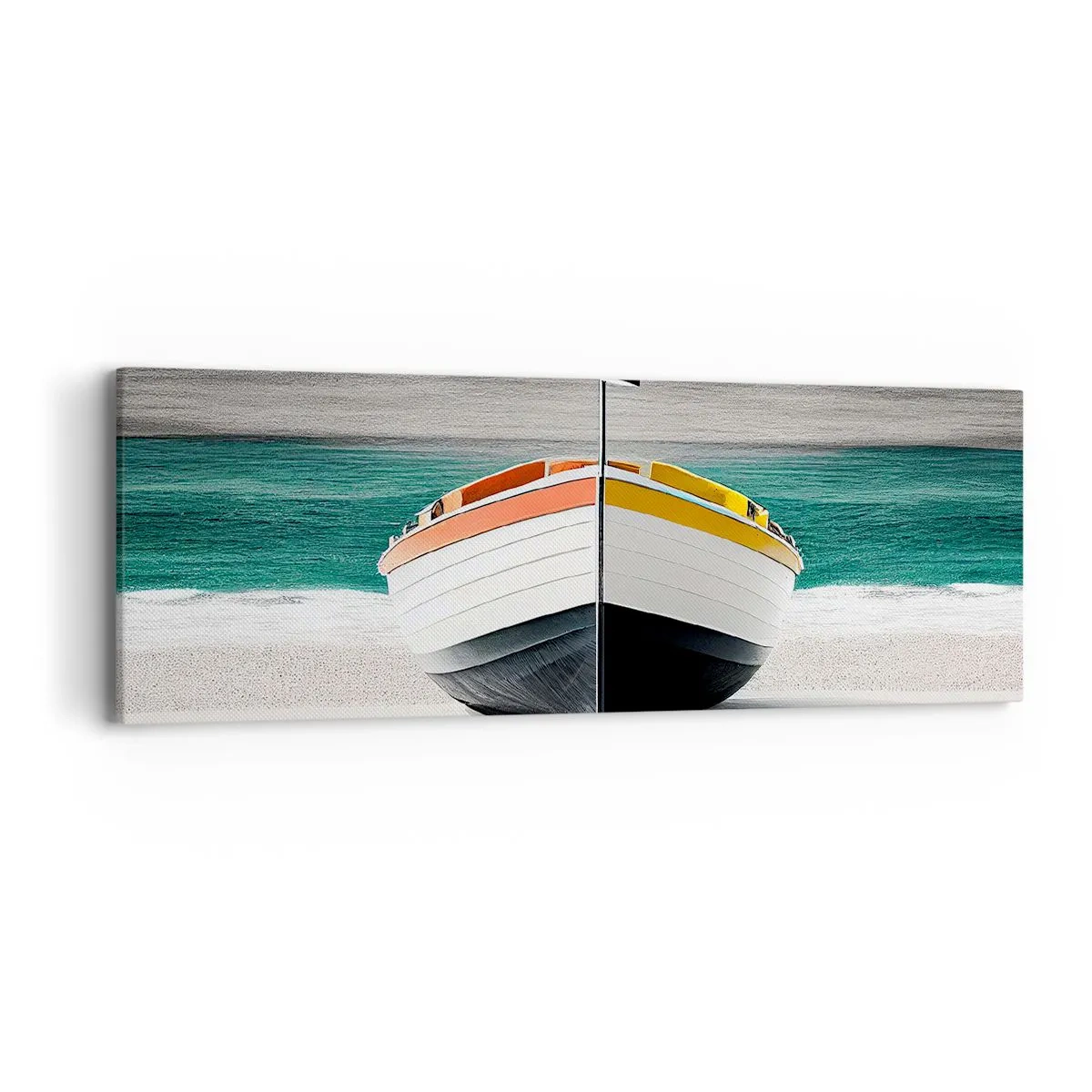 Lærredstryk - Billede på lærred - På sin plads - 90x30 cm