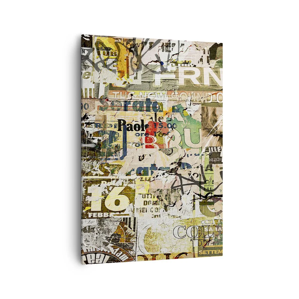 Lærredstryk - Billede på lærred - Åh, det er ved at ske... - 70x100 cm