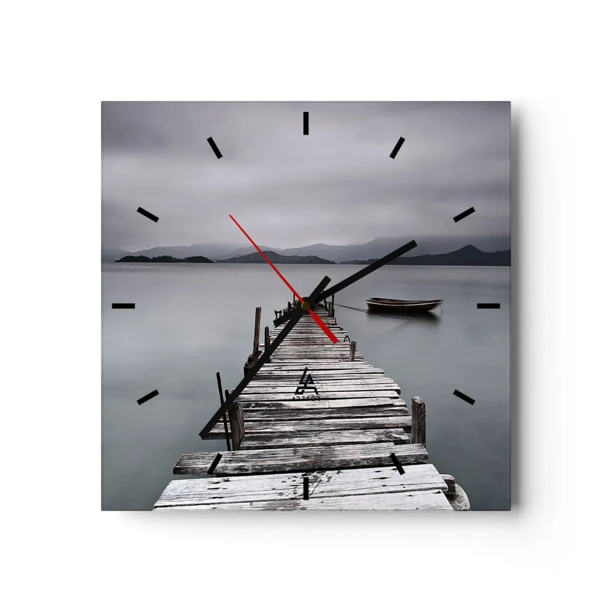 Vægur, Uret - Du kan tage af sted i morgen - 30x30 cm