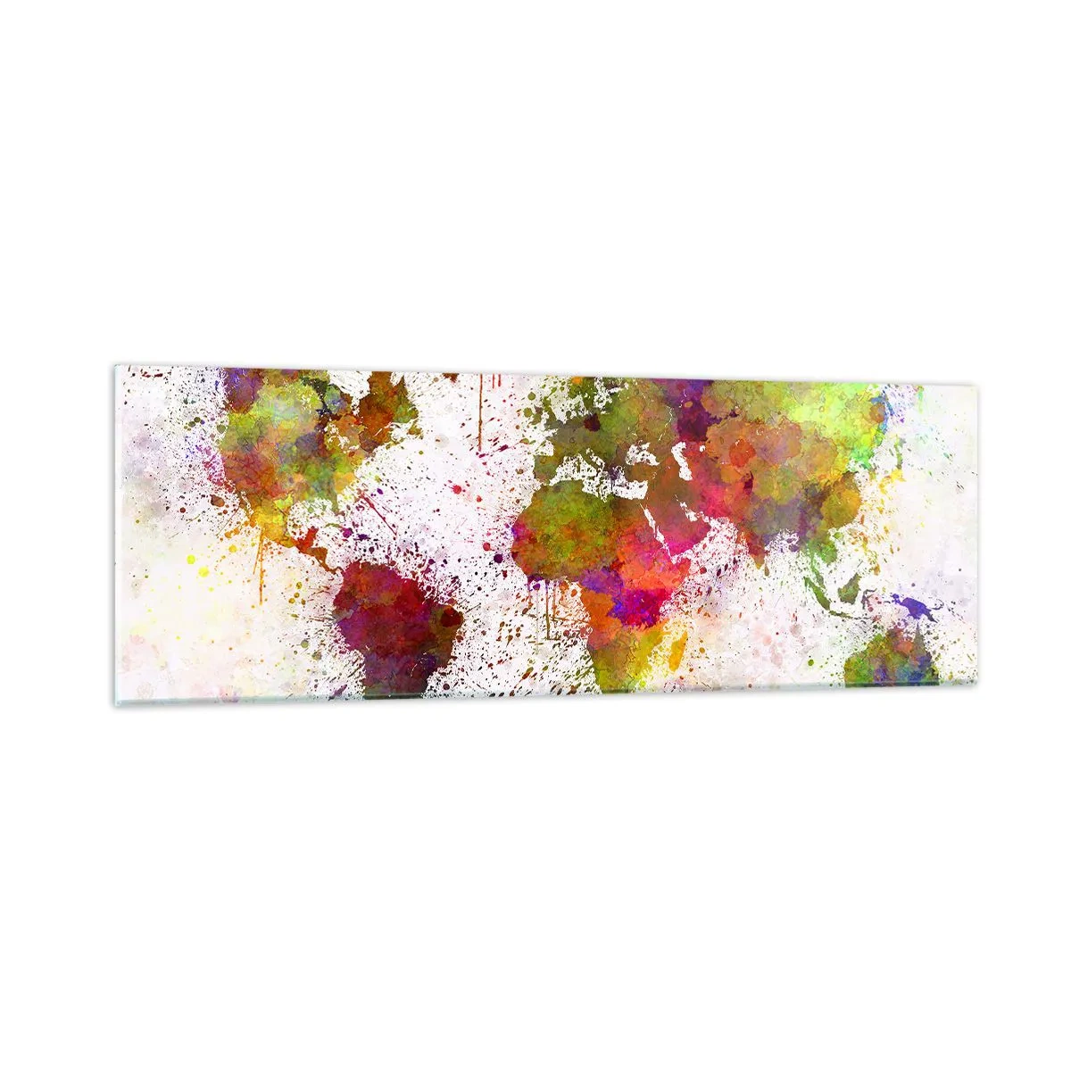 Billede på glas - På en eller anden måde gik det bare godt - 90x30 cm