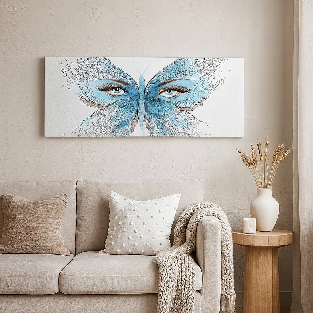 Lærredstryk - Billede på lærred - Eros bedemantis - 30x30 cm