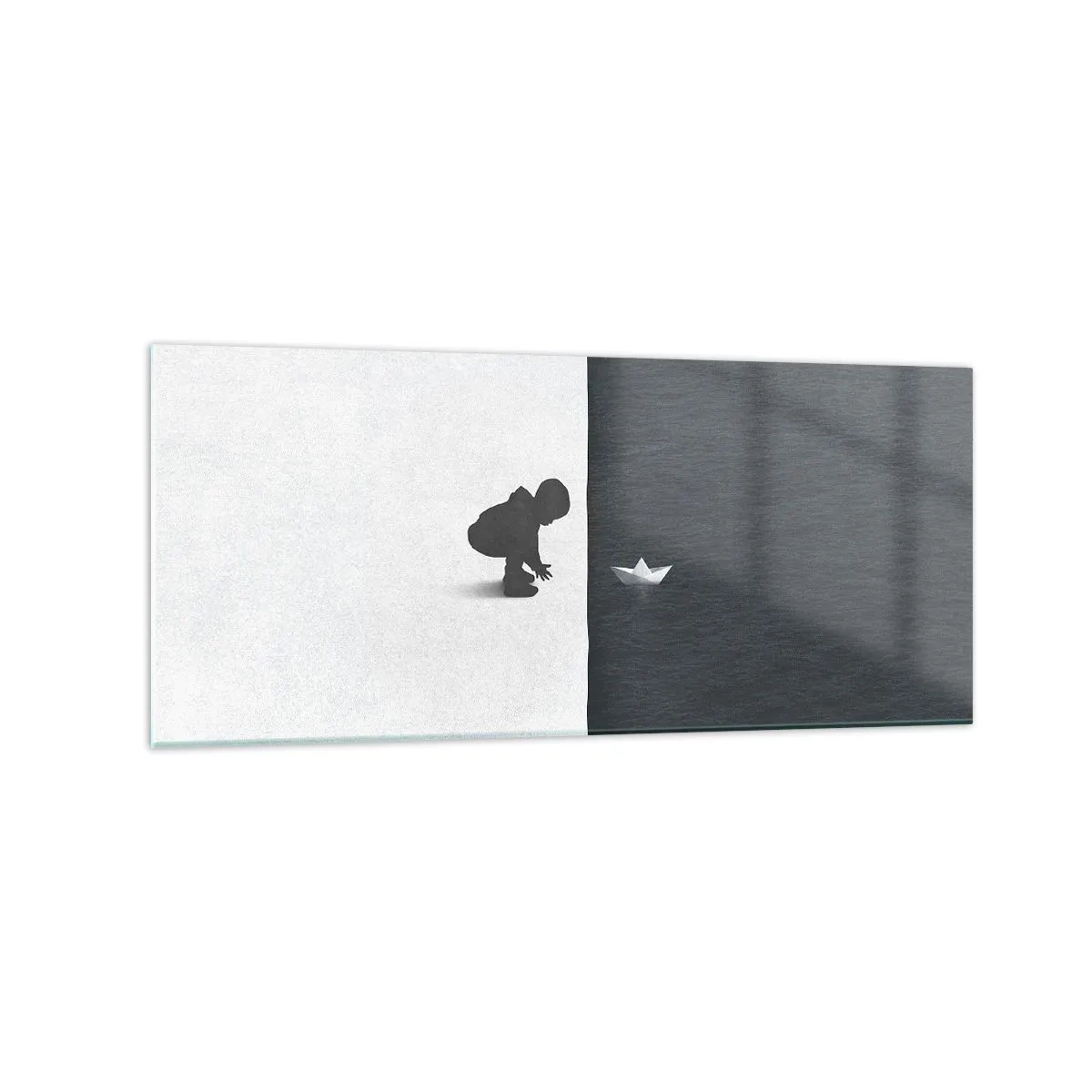 Billede på glas - Stor ekspedition - 120x50 cm