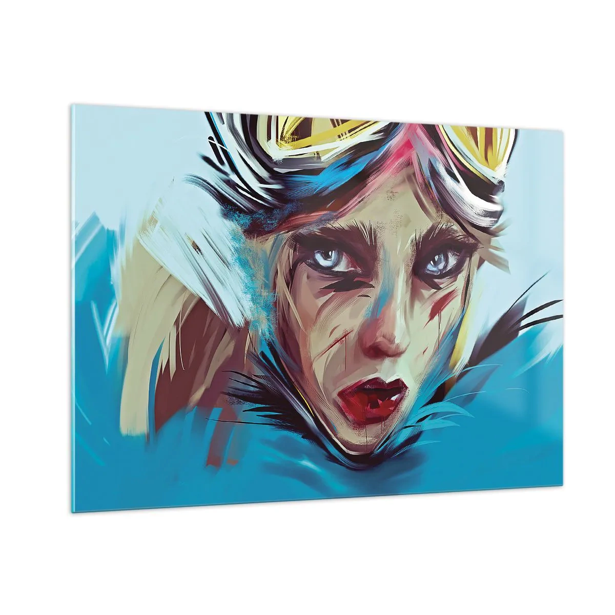 Billede på glas - Vejkriger - 100x70 cm