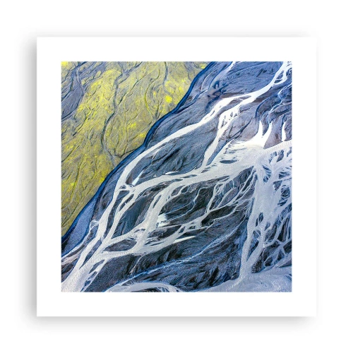 Plakat - Naturens hulemalerier - 40x40 cm