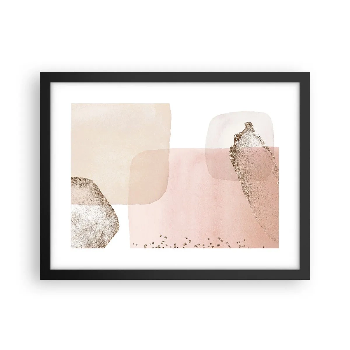 Plakat i sort ramme - Et kig gennem farver - 40x30 cm