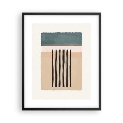 Plakat i sort ramme - Alt er i god stand - 40x50 cm