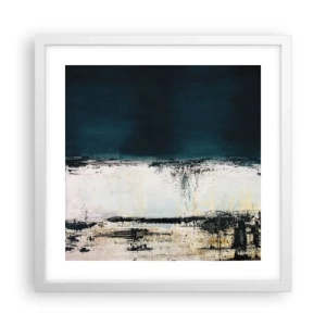 Plakat i hvid ramme - Vandret sammensætning - 40x40 cm