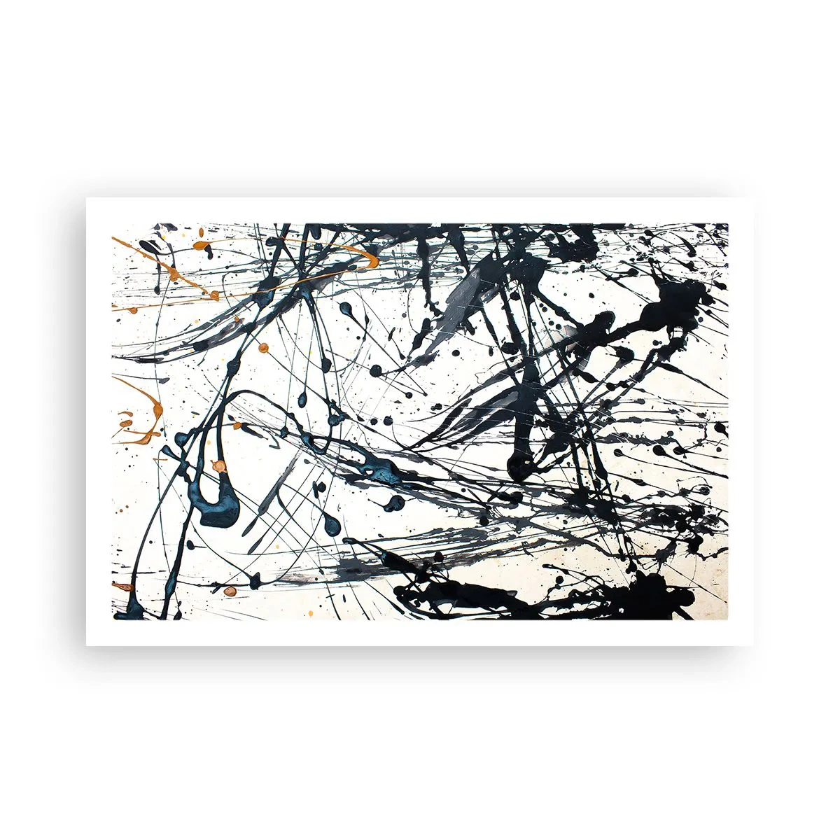 Plakat - Ekspressionistisk abstraktion - 91x61 cm