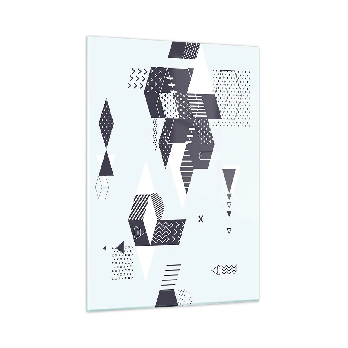 Billede på glas - I matematikkens sjæl - 50x70 cm