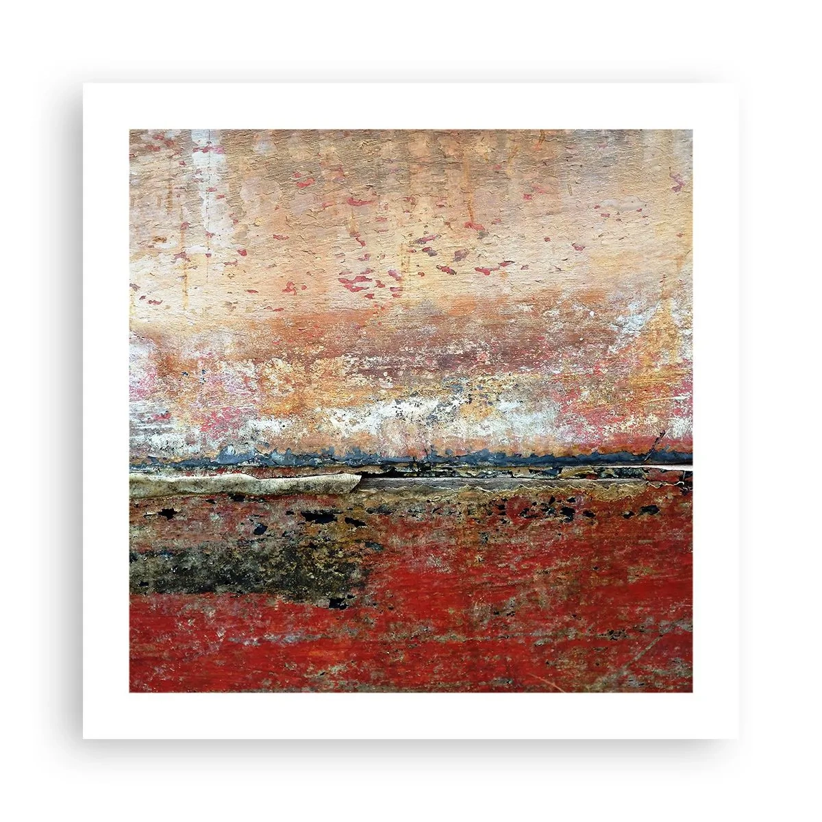 Plakat - Måske er det havet - 50x50 cm
