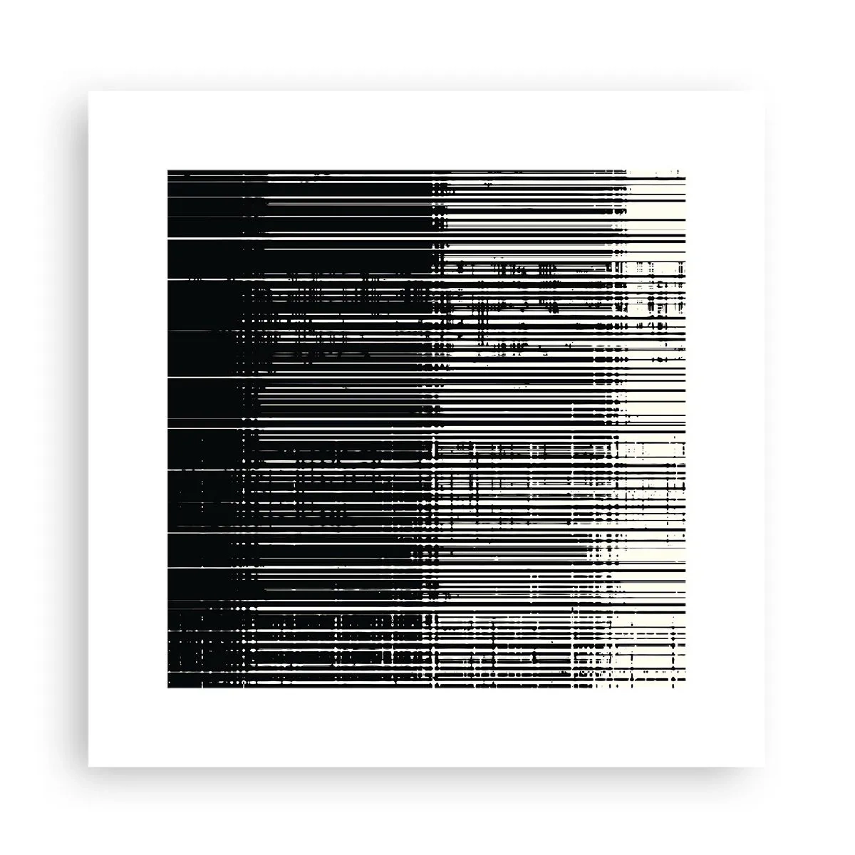 Plakat - Bølger og vibrationer - 30x30 cm