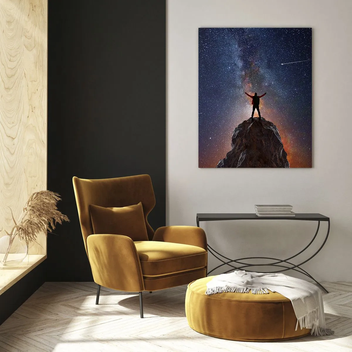 Billede på glas - Magten er hos mig! - 50x70 cm