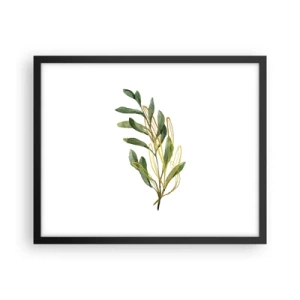 Plakat i sort ramme - Alt, hvad der er godt - 50x40 cm