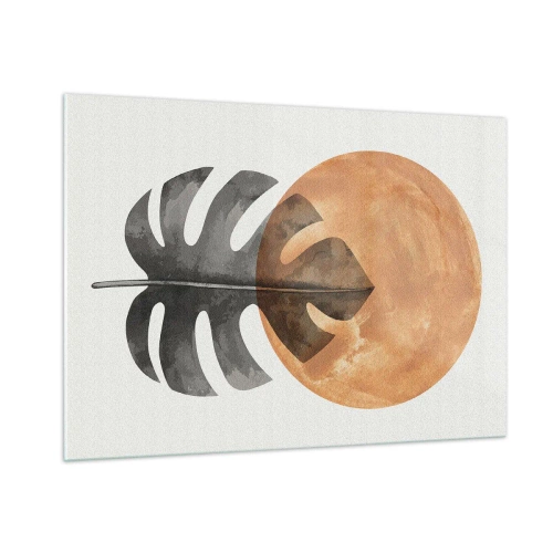 Billede på glas - Altid solen - 100x70 cm