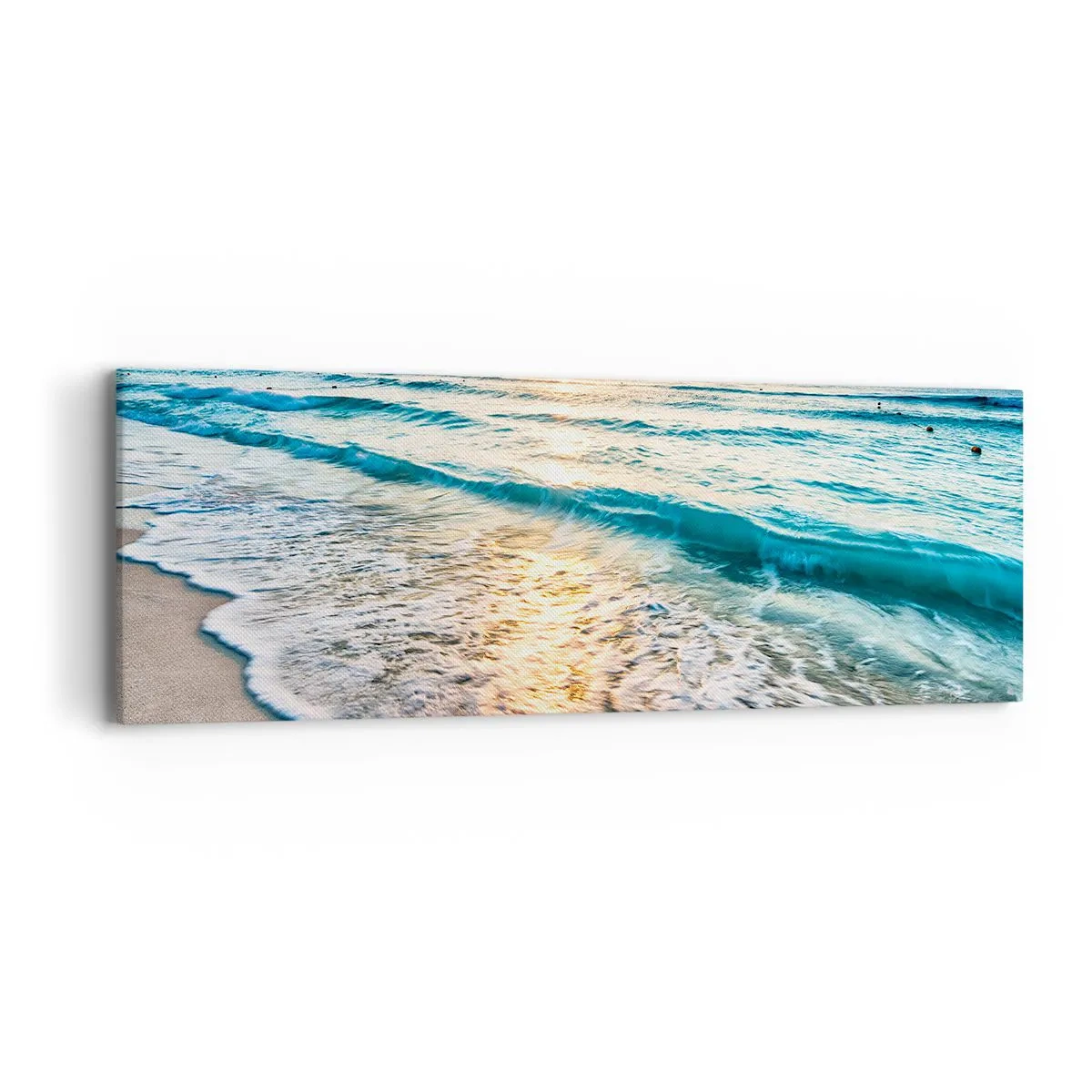 Lærredstryk - Billede på lærred - Et synspunkt, der er værd at have - 90x30 cm