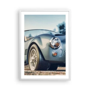 Plakat i hvid ramme - Fordi stil betyder noget - 50x70 cm