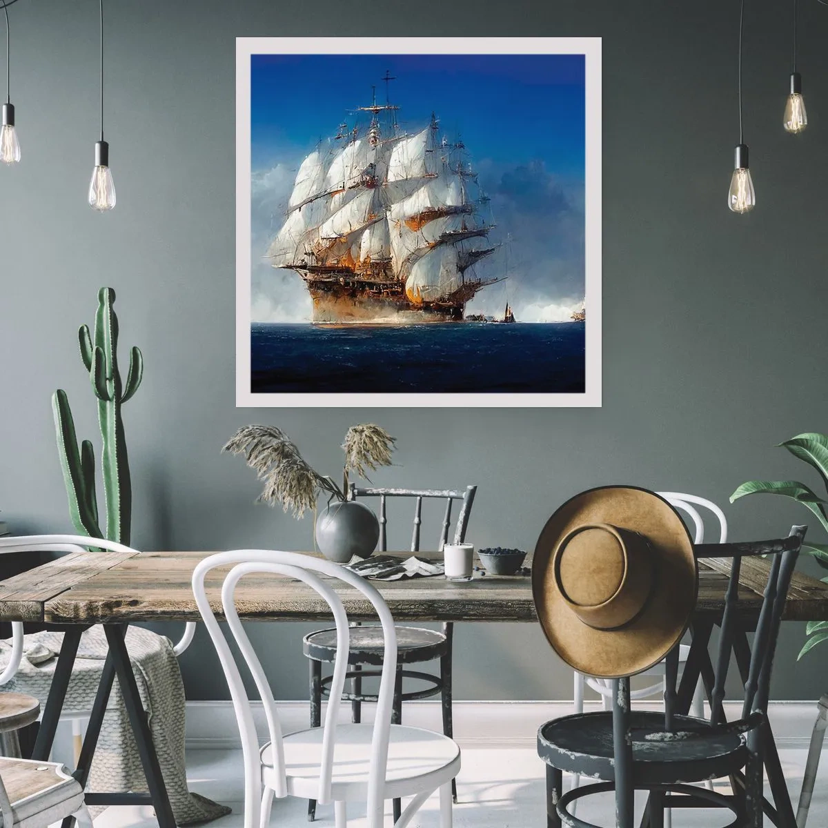 Plakat - Den store herlighed! - 50x50 cm