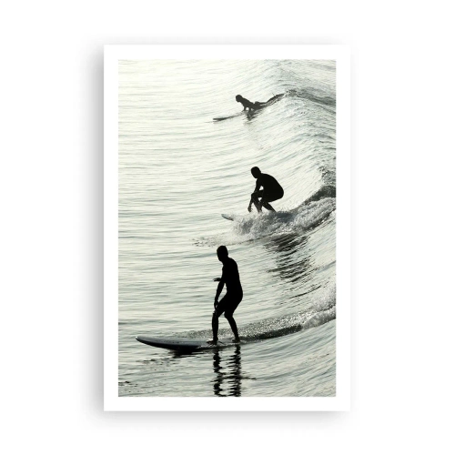Plakat - Mødet med bølgen - 61x91 cm