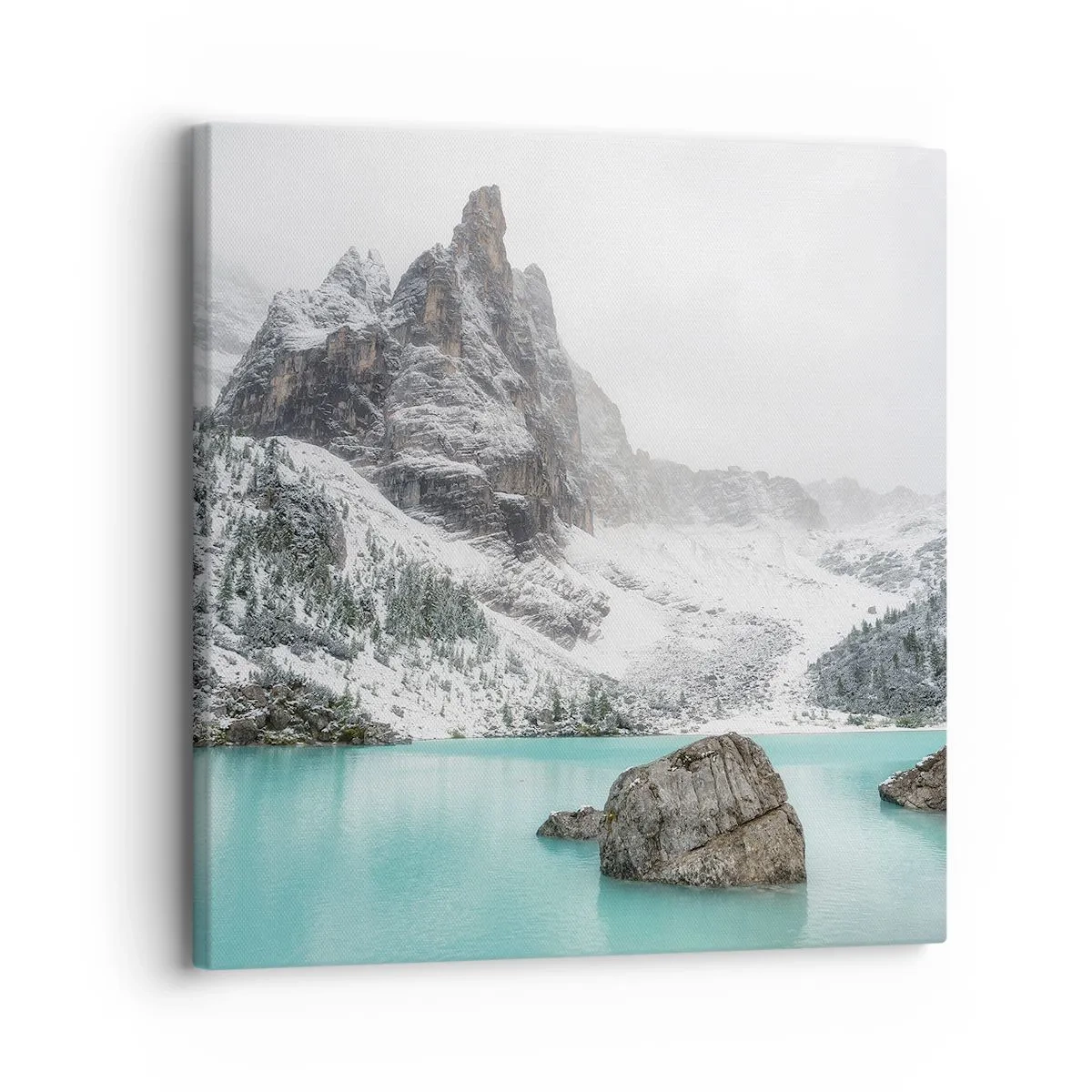 Lærredstryk - Billede på lærred - På vagt - 30x30 cm