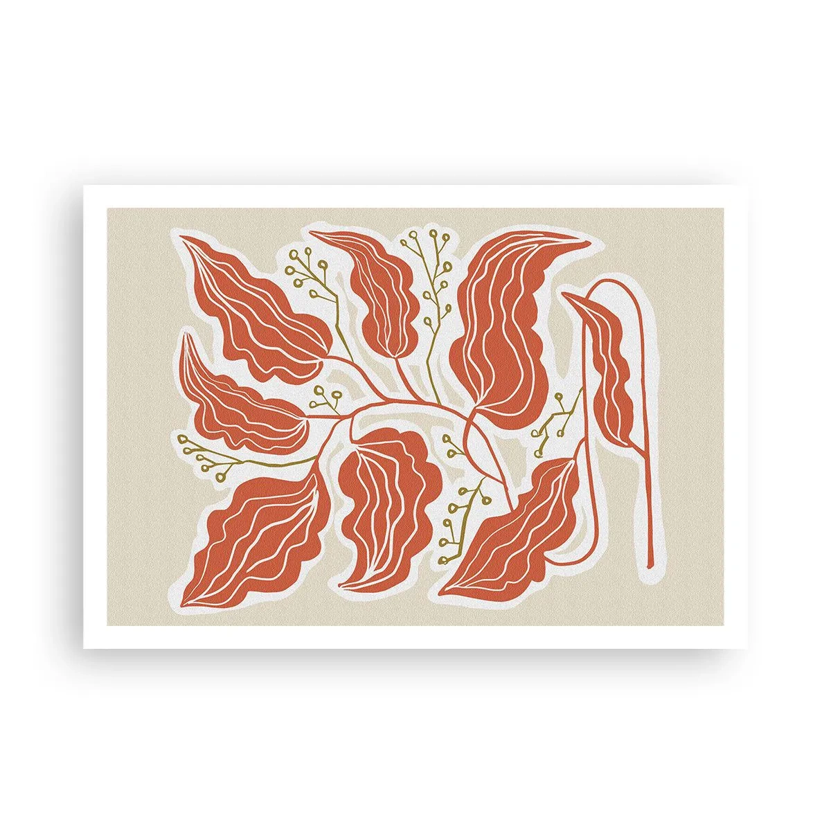 Plakat - Folk og koral - 100x70 cm