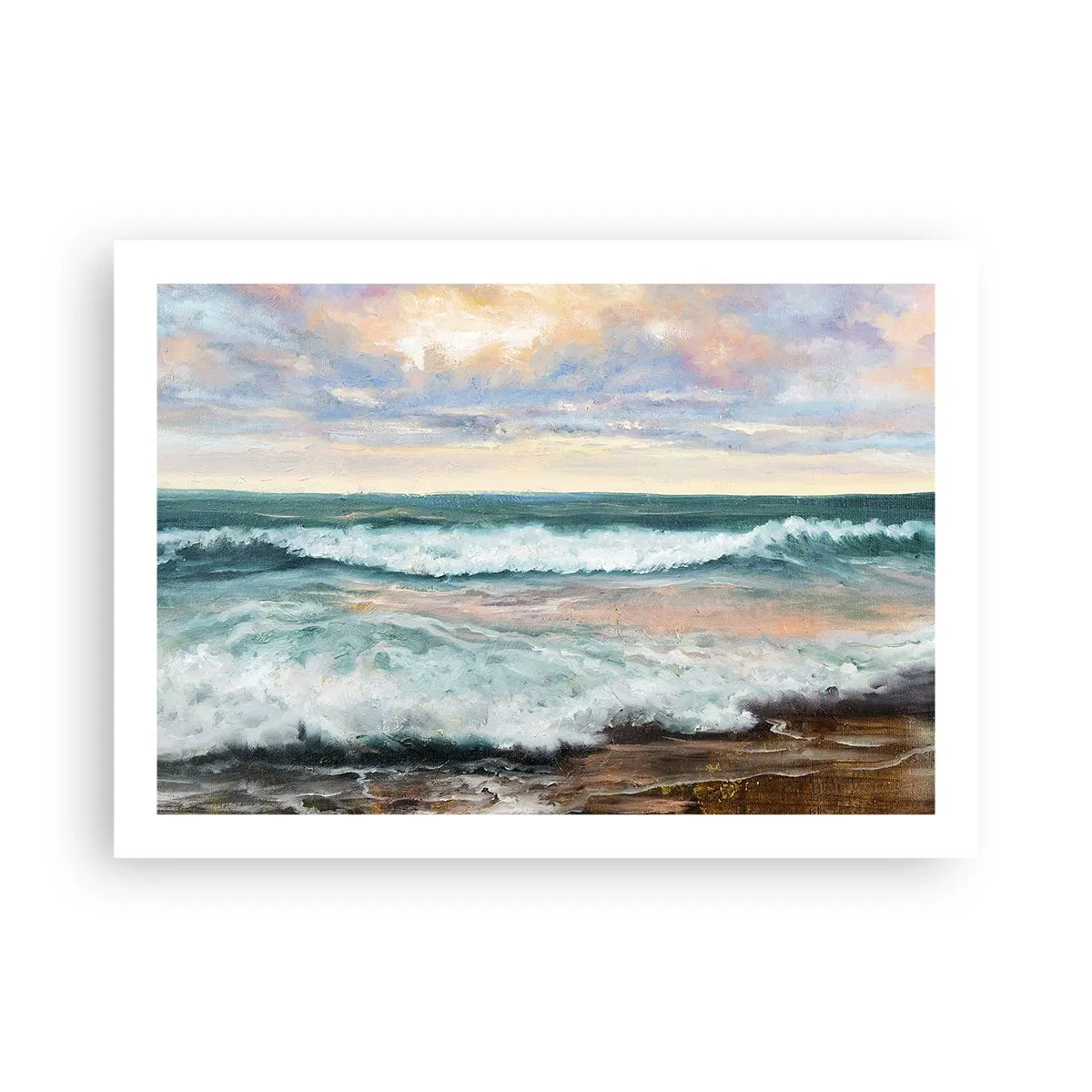 Plakat - Her vil du glatte din sjæl - 70x50 cm