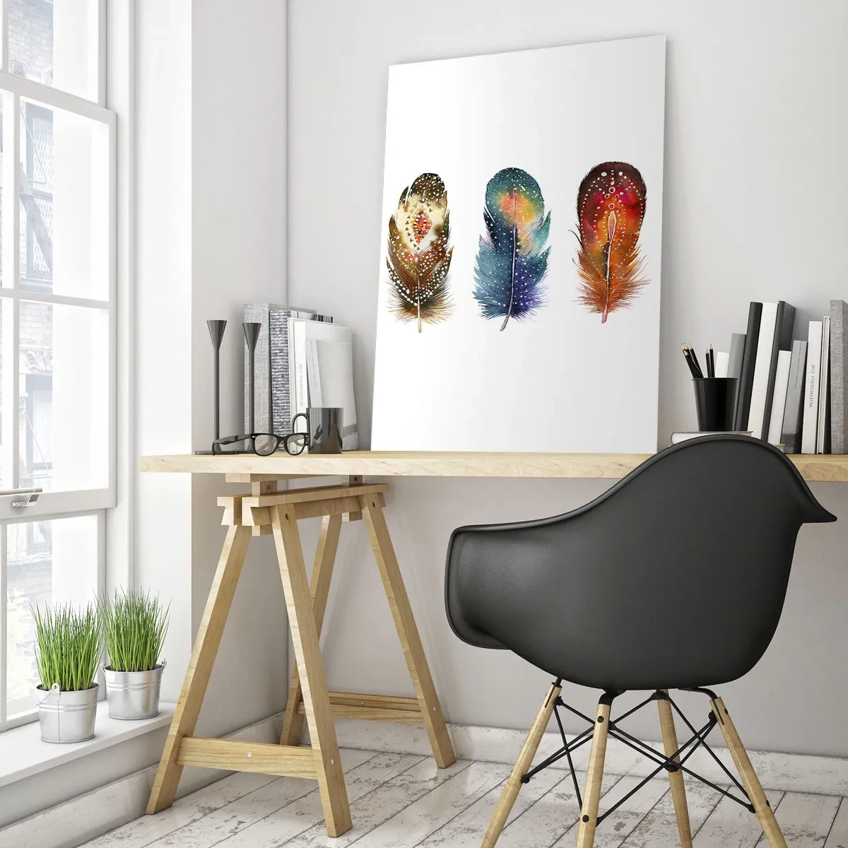 Billede på glas - Ritualer, ordinancer, mysterier - 80x120 cm