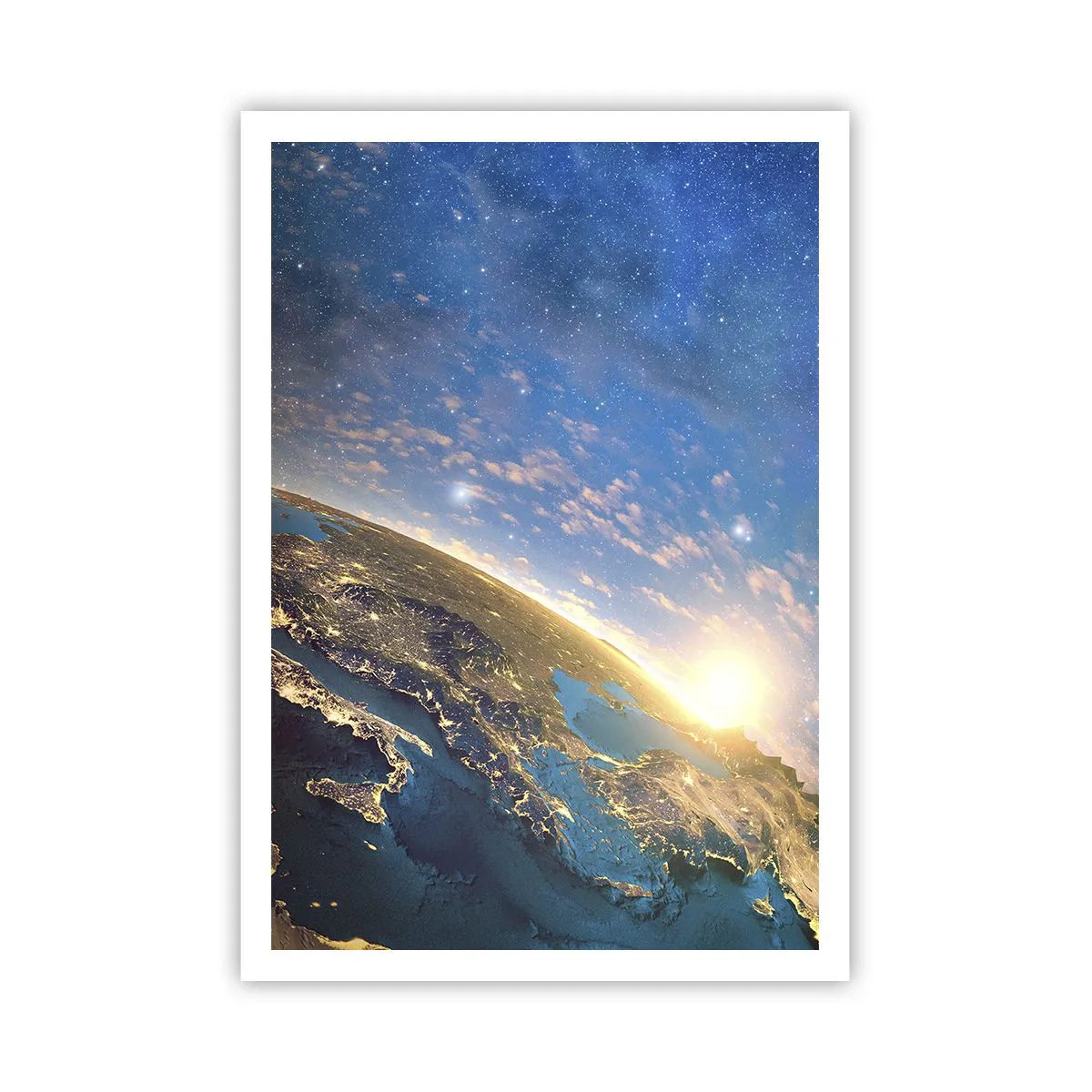 Plakat - Lad os se på hinanden på afstand - 70x100 cm