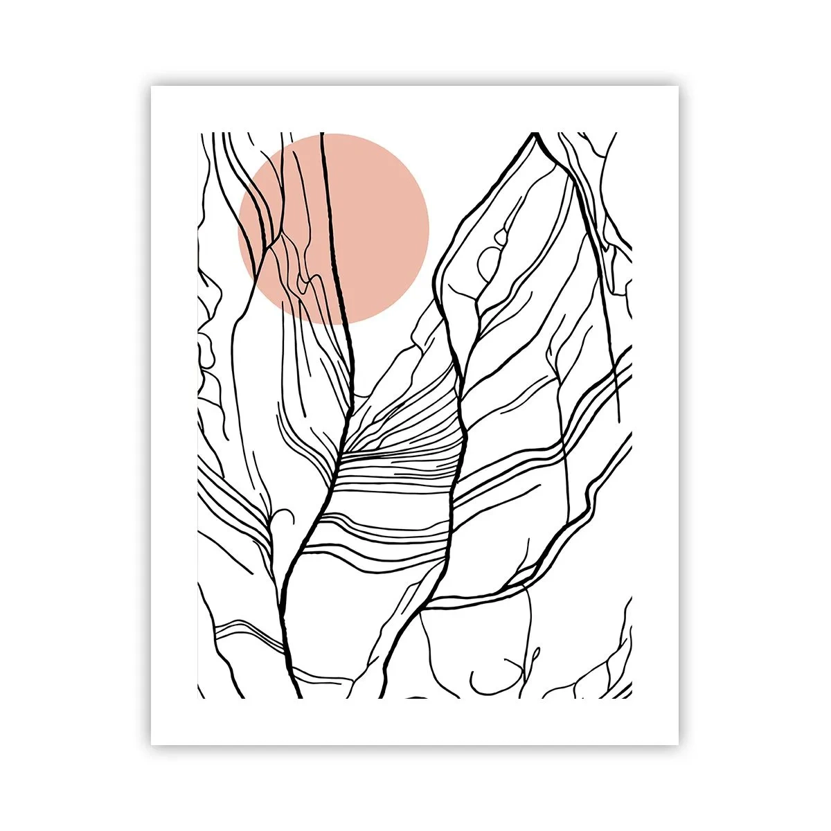 Plakat - I et netværk af kviste - 40x50 cm