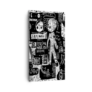 Lærredstryk - Billede på lærred - Den åndelige ungdom med lov og glæde - 45x80 cm