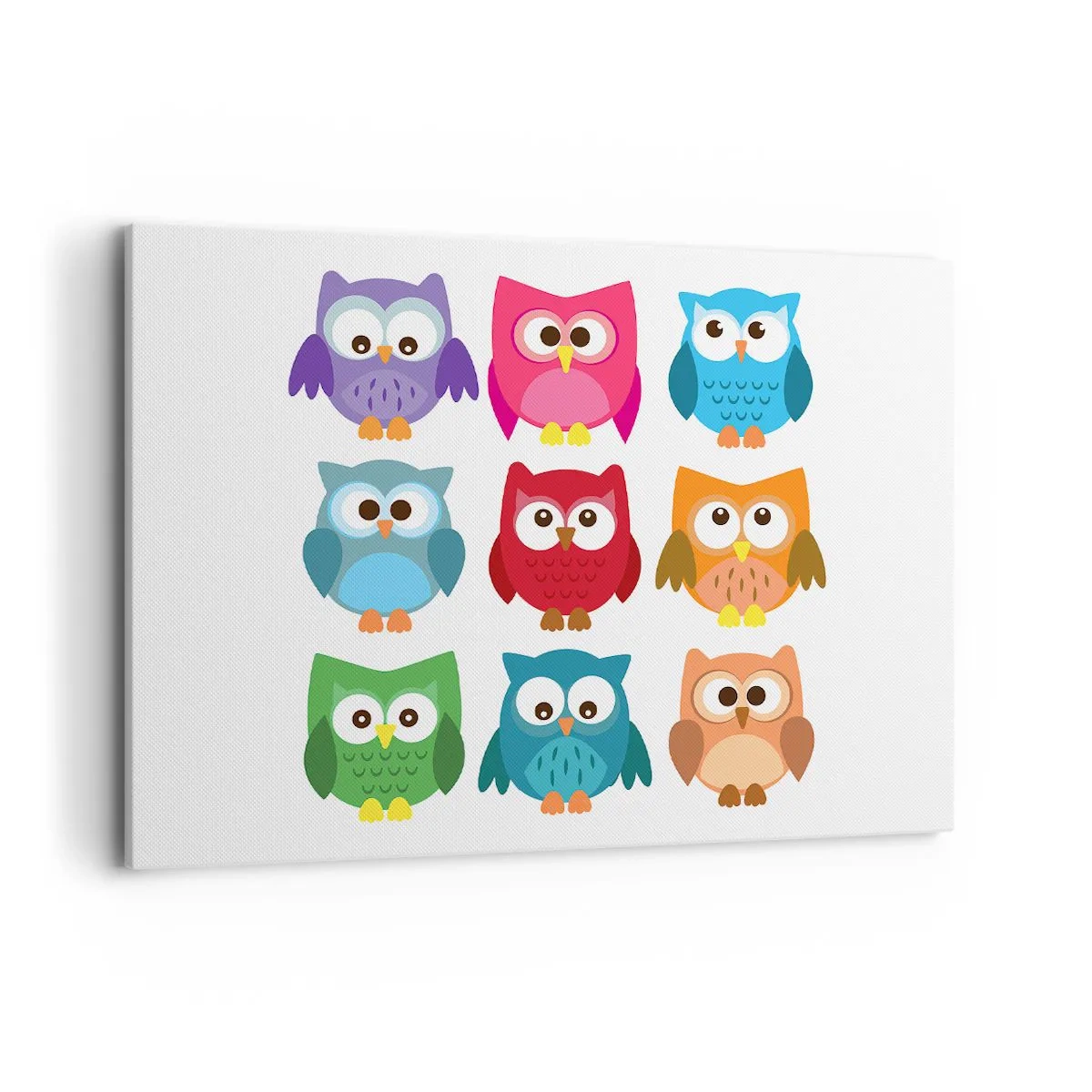 Lærredstryk - Billede på lærred - Forskelle kan være morsomme - 100x70 cm