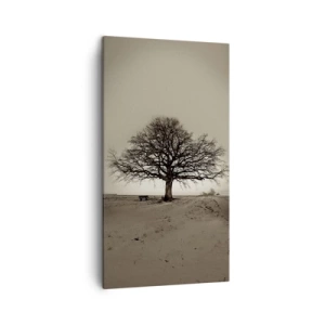 Lærredstryk - Billede på lærred - Herfra og til evigheden - 45x80 cm