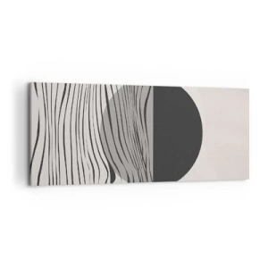 Lærredstryk - Billede på lærred - Halvkomposition - 120x50 cm