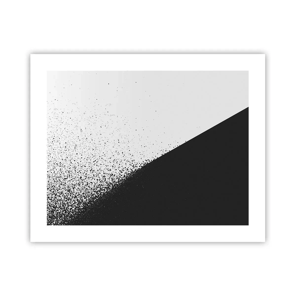 Plakat - Hurtigere og hurtigere, mere og mere - 50x40 cm
