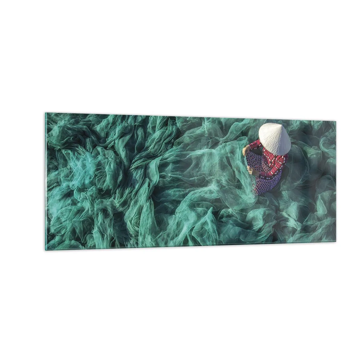 Billede på glas - I et hav af lys - 100x40 cm