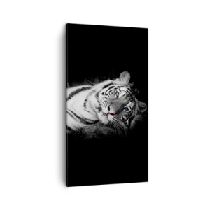Lærredstryk - Billede på lærred - Vildskab og fred - 45x80 cm