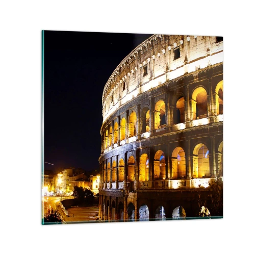 Billede på glas - Legene er ved at begynde - 30x30 cm