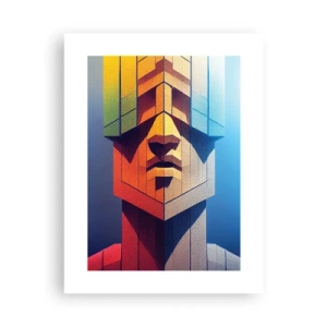 Plakat - En mand med principper - 30x40 cm