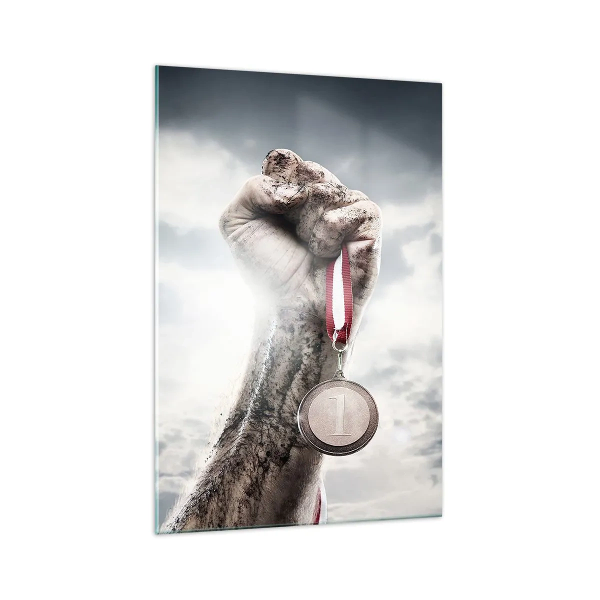 Billede på glas - Per aspera ad astra - 70x100 cm