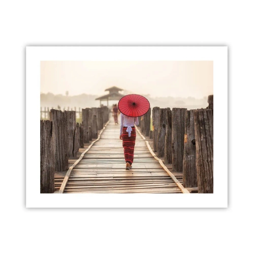 Plakat - På den gamle bro - 50x40 cm