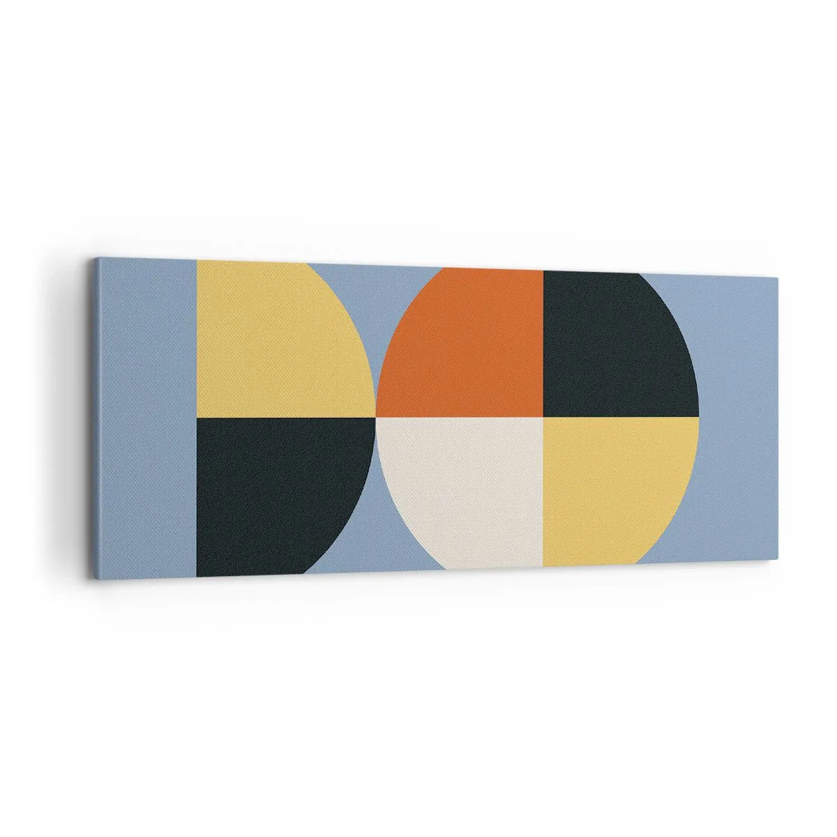 Lærredstryk - Billede på lærred - Se og tæl - 100x40 cm