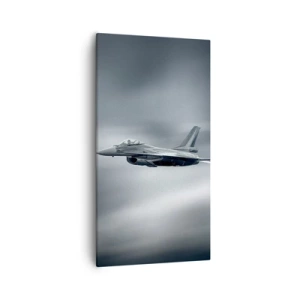 Lærredstryk - Billede på lærred - Vil du tage udfordringen op? - 55x100 cm