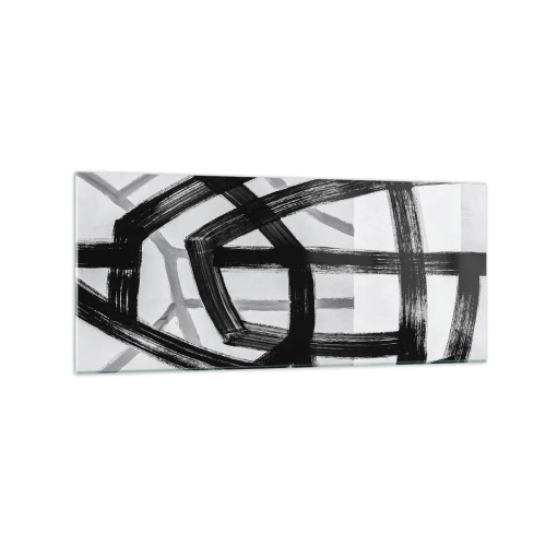 Billede på glas - Opbygning af dybde - 120x50 cm