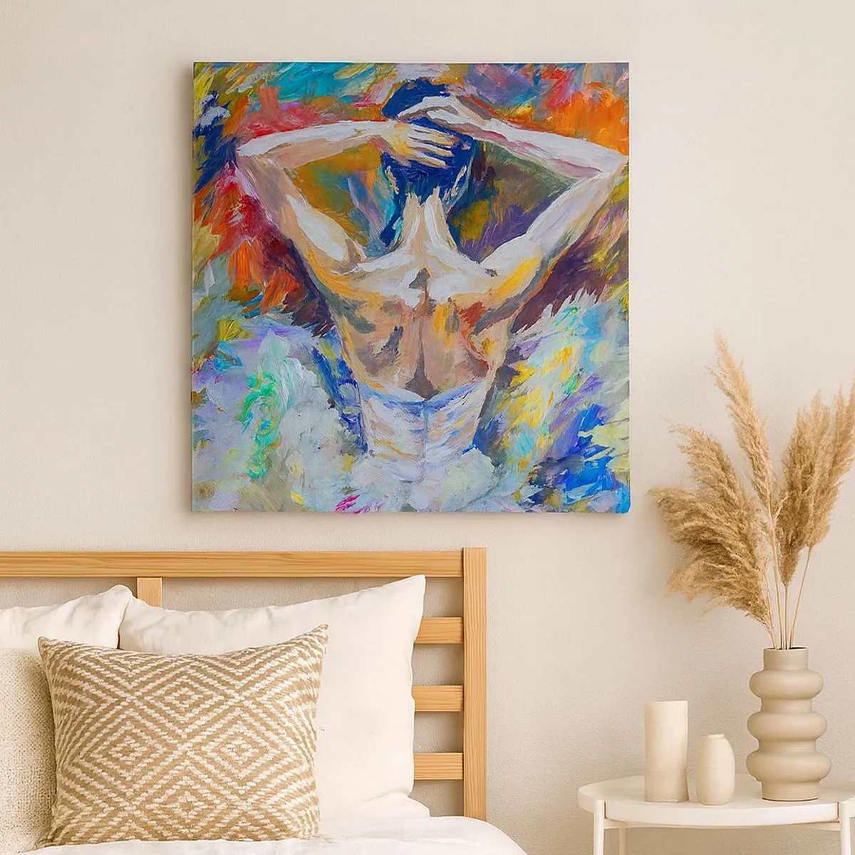 Lærredstryk - Billede på lærred - Det kan være hvad som helst - 30x30 cm