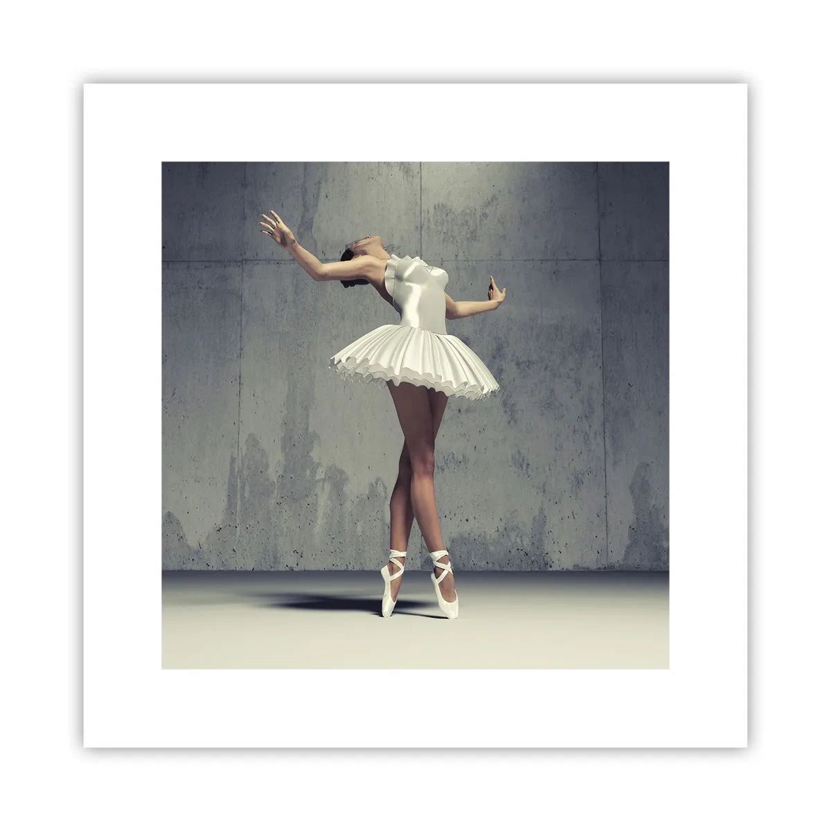 Plakat - Let som en fugl - 30x30 cm